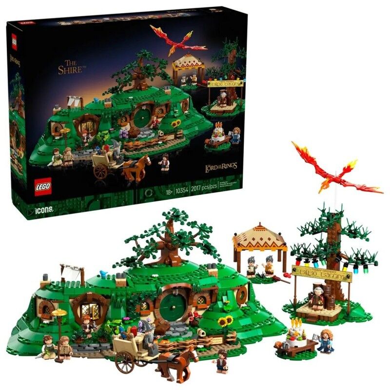 Juego de Construcción Lego ICONS 10354 The Lord of the Rings: The Shire 2017 Piezas