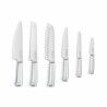 Conjunto de Facas de Cozinha e Suporte Smeg KBSF02CR Creme