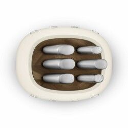 Conjunto de Facas de Cozinha e Suporte Smeg KBSF02CR Creme