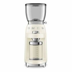 Macinino Elettrico Smeg CGF11CREU Trasparente Crema 150 W 350 g