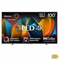 Smart TV Hisense 100E7NQ     100 100" 4K Ultra HD LED HDR QLED Nero