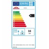 Camino centrale a legna Huelva 4 vetri Bronpi 16 kW