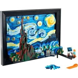 Jogo de Construção   Lego The Starry Night - Vincent Van Gogh 21333         2316 Peças