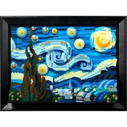 Jogo de Construção   Lego The Starry Night - Vincent Van Gogh 21333         2316 Peças