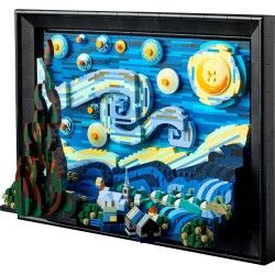 Juego de Construcción   Lego The Starry Night - Vincent Van Gogh 21333         2316 Piezas