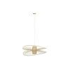 Ceiling Light DKD Home Decor White Natural Bamboo 50 W 100 x 100 x 32 cm