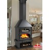 Ebro Holzkamin mit 14 kW Bronpi Backofen