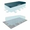 Removable pool Intex Prism Frame 488 x 244 x 107 cm 10.874 l Grey
