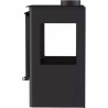 Stufa a legna Loreto 14kW Bronpi con 3 lati vetrati