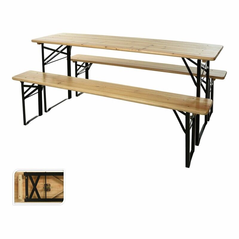 Conjunto de mesa com 2 cadeiras Lifetime