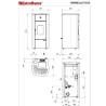 Pelletofen Mariella Plus 7,5 kW Extraflame Bordeaux
