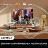 Barre audio Hisense HS3100 Noir 480 W