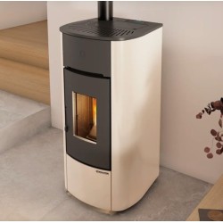 Estufa de pellets ventilada Mariella 7 kW Extraflame Burdeos