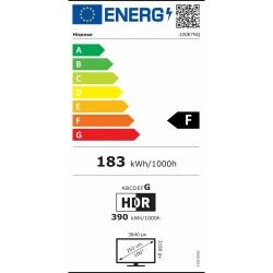 Smart TV Hisense 100E7NQ 100" QLED 4K Ultra HD Schwarz