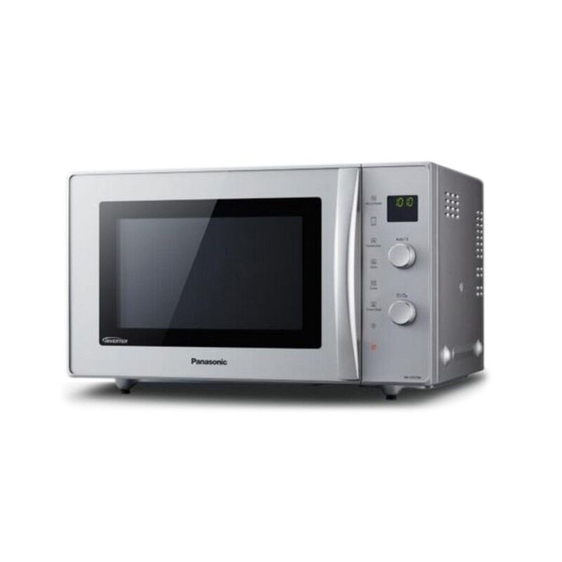 Microondas com Grill Panasonic NN-CD575MEPG 27 L Prateado 27 L Microondas com Grill Panasonic NN-CD575MEPG 27 L Prateado 27 L