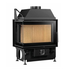 Inserção de madeira Quattro 60 A.Caminetti 2 lados esquerdos esmaltados