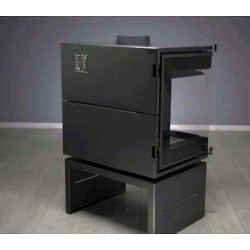 Scandinavian 65 A.Caminetti 3-Sided Glazed Wood Stove