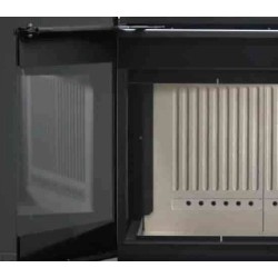 Scandinavian 65 A.Caminetti 3-Sided Glazed Wood Stove