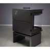 Stufa a legna smaltata scandinava 65 A.Caminetti 3 lati