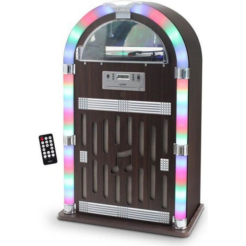 Cadena de Música Inovalley RETRO32 JukeBox Vinyle Cadena de Música Inovalley RETRO32 JukeBox Vinyle