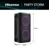 Haut-parleurs bluetooth portables Hisense PARTY STORM Noir 300 W