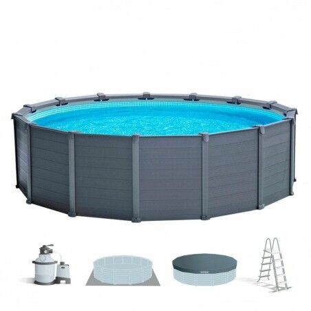 Piscina Rotonda con Depuratore Intex 478 x 124 cm 16.500 l Rotonda