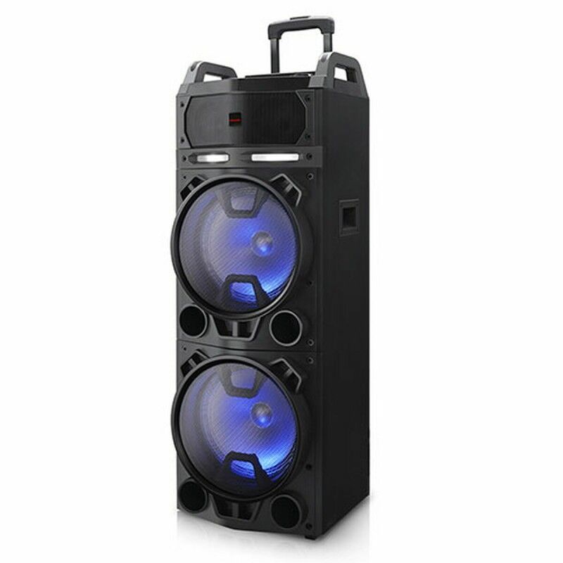 Portable Bluetooth Speakers Aiwa KBTUS900 800W Black 800 W Portable Bluetooth Speakers Aiwa KBTUS900 800W Black 800 W