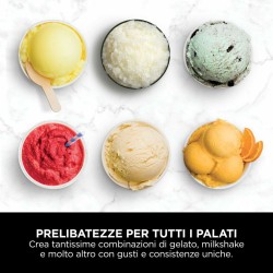 Gelatiera NINJA Argento Plastica 800 W