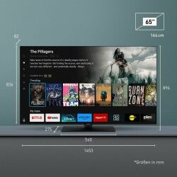 Smart TV Panasonic TB65W61AEZ   65 65" 4K Ultra HD LED HDR DVB-T2 Edge-LED LCD DVB-S2