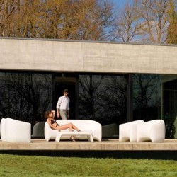 Blow Chair Vondom white Matt 
