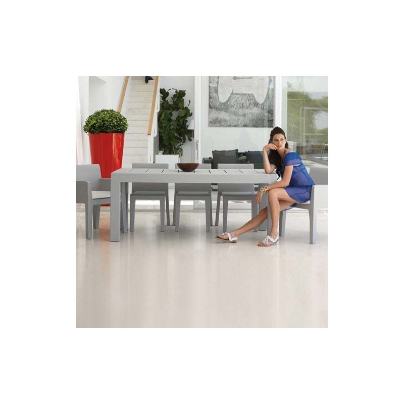 Jut Mesa 180  Table Rectangulaire Vondom Gris