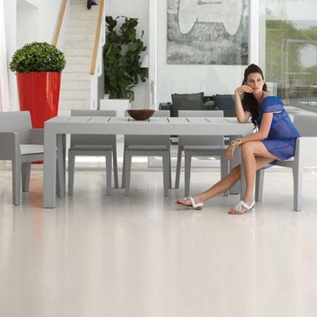 Jut Mesa 180  Table Rectangulaire Vondom Gris