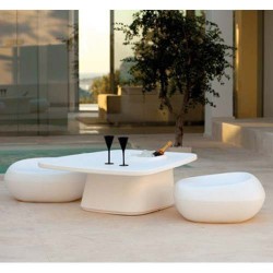 MoMA Pouf Vondom bianco