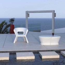 PAL Mesa Table Vondom white