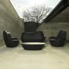 Mesa de centro negro de Vondom de sabinas
