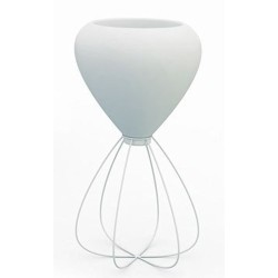 Spaghetti vaso Vondom bianco opaco