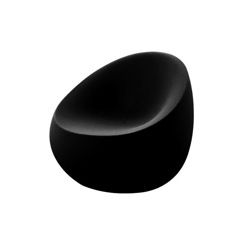Sillón de piedra negra de Vondom Sillón de piedra negra de Vondom