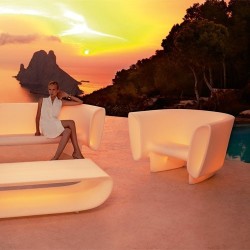 Table low Basic Bumbum Vondom white