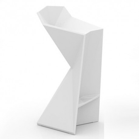 Sgabello di vertex Vondom bianco 