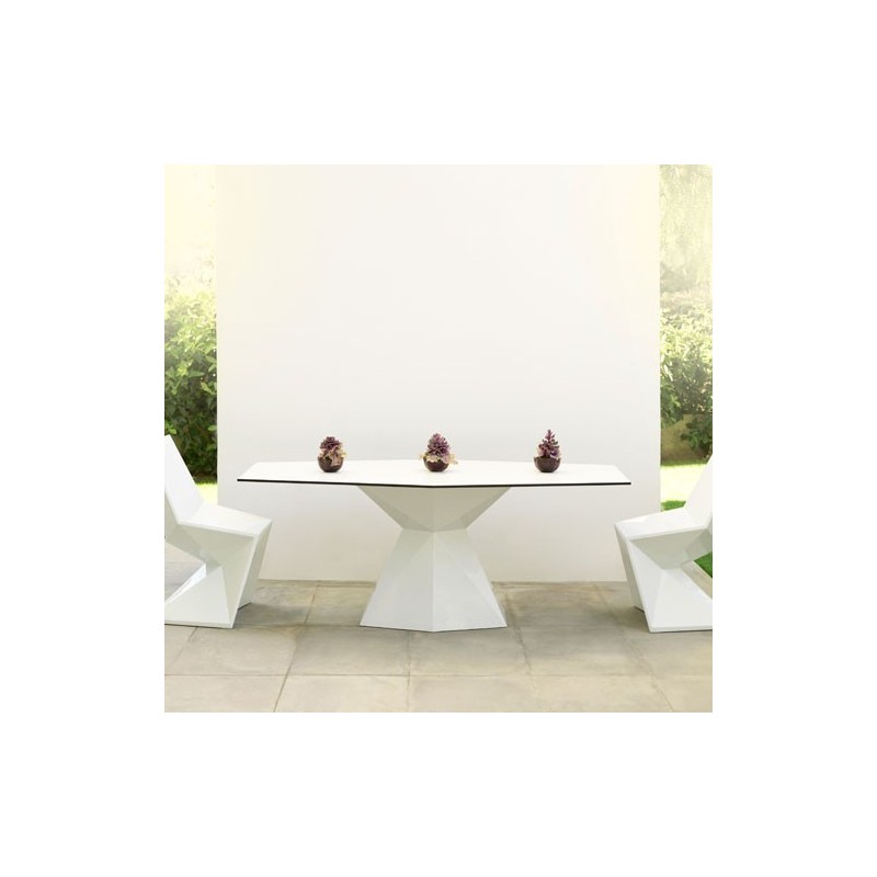 Vertex Mesa Table Vondom white