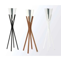 So High Secchiello Champagne in Peltro Lucido Bianco OA1710