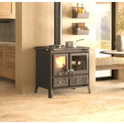 Estufa de leña La Nordica Gardenia Steel 9,5kW