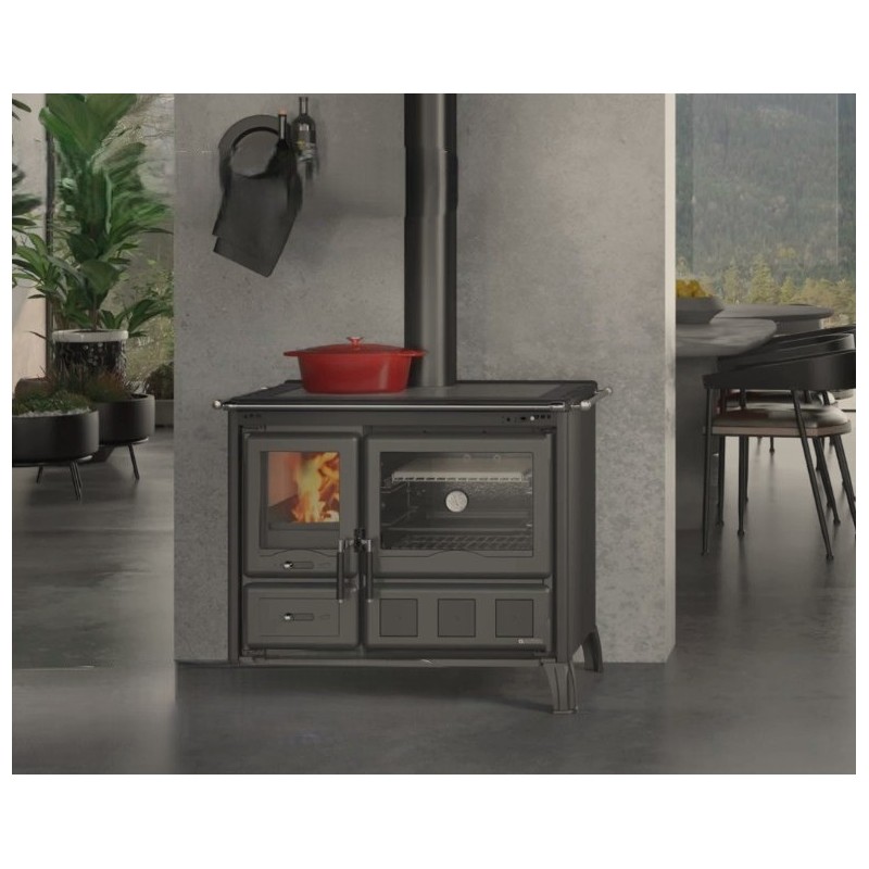 Salamandra a lenha La Nordica Gardenia XXL10.5kW Aço