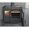Stufa a legna La Nordica Gardenia XXL10.5kW Acciaio