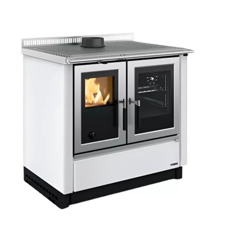 Wood stove La Nordica Venezia white 8kW