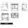 Wood stove La Nordica Venezia white 8kW