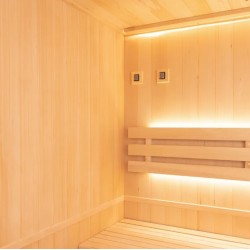 Sauna steam angular Zen 3-4 seats - Selection VerySpas