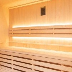 Sauna vapeur Zen 6 places LED Pack complet 6kW France Sauna