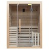 Sense Sauna LED Tradicional de 3 plazas Pack completo 3,5 kW France Sauna