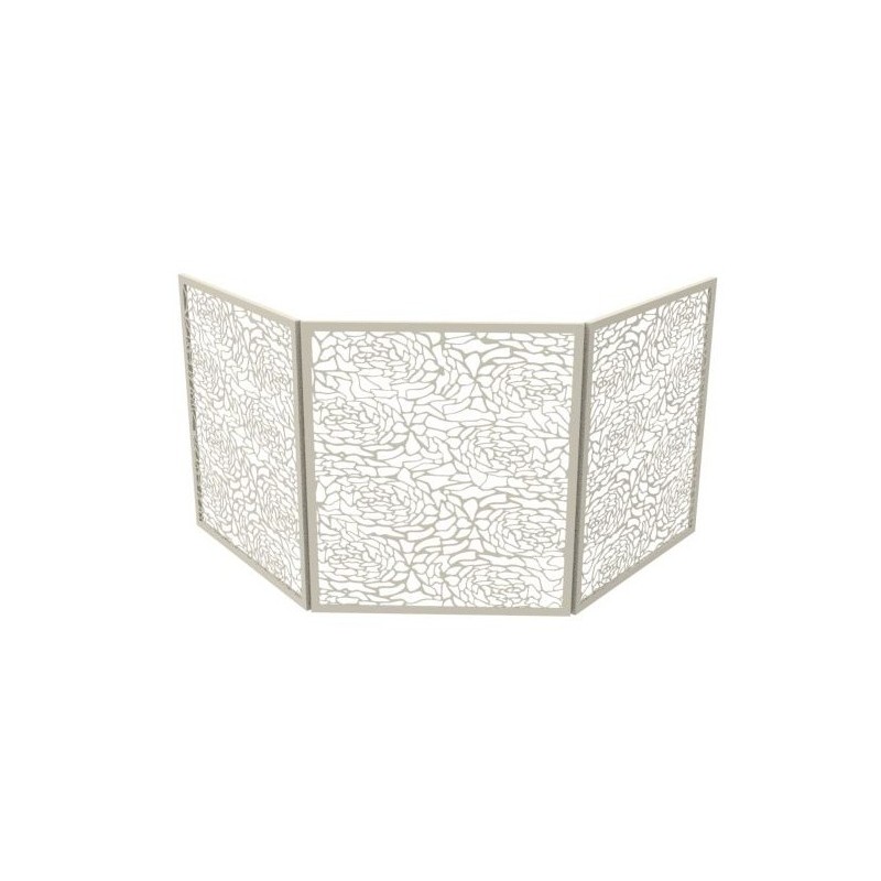 Proteção de firewall Dixneuf Design Floria Cream Steel